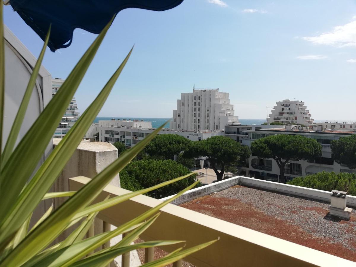 Le Semaphore - Studio Climatise, Grande Terrasse Vue Mer - Parking, Wifi La Grande-Motte Exterior photo