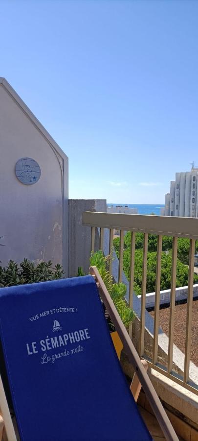 Le Semaphore - Studio Climatise, Grande Terrasse Vue Mer - Parking, Wifi La Grande-Motte Exterior photo